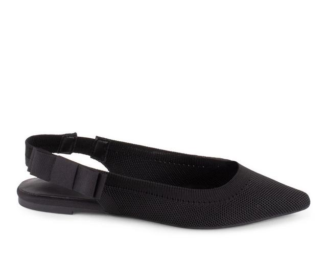 Women's Tahari Singapore Flats in Black color