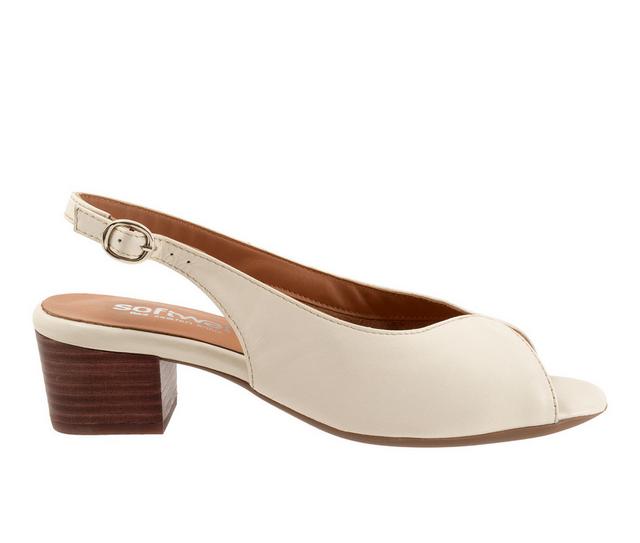 Women's Softwalk Lakewood Sandals in Ivory color