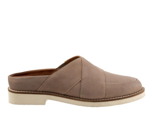 Women's Softwalk Wessex Oxfords in Taupe Nubuck color