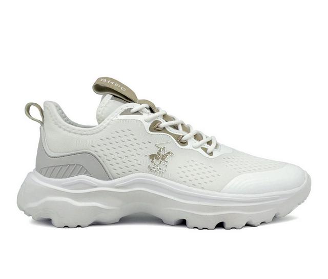 Men's Beverly Hills Polo Club Banky Sneakers in White color