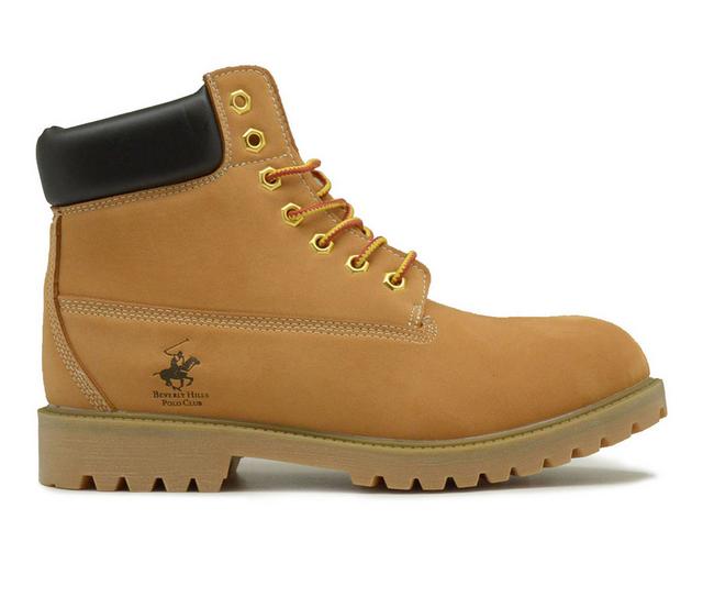 Men's Beverly Hills Polo Club Brando Boots in Wheat color