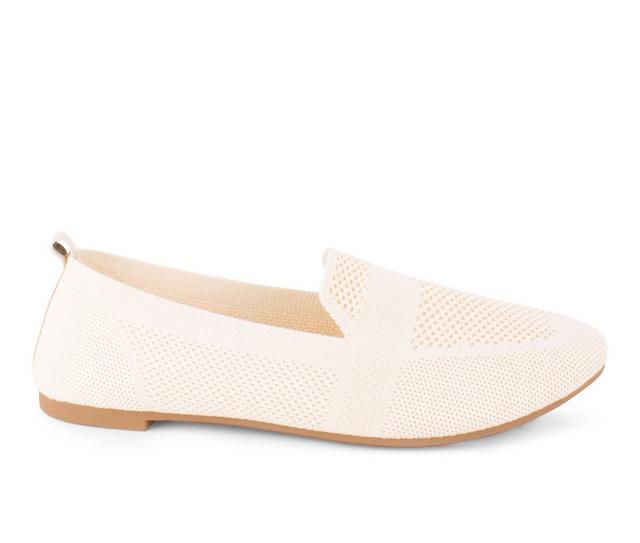 Women's Danskin Cozy Flats in Natural color