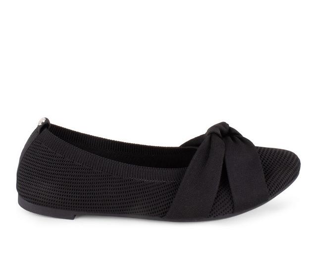 Women's Danskin Delightful Flats in Black color