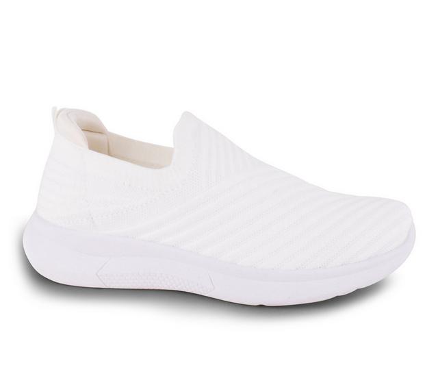 Women's Danskin Excite Sneakers in White color