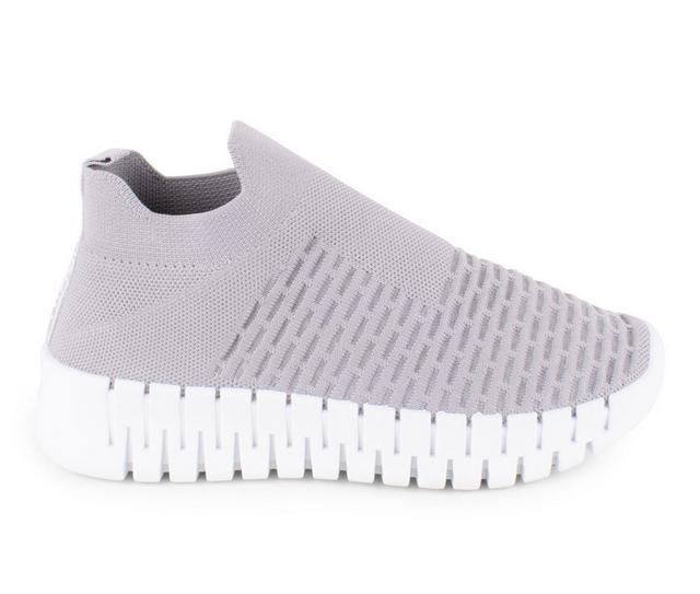 Women's Danskin Hula Sneakers in Grey color