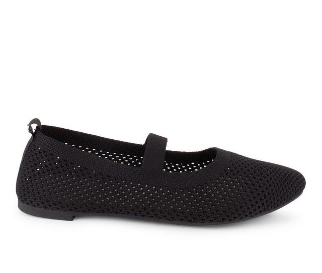 Women's Danskin Remarkable Flats in Black color