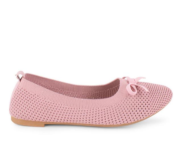 Women's Danskin Wise Flats in Blush color