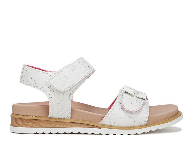 Girls' Dr. Scholls Little Kid & Big Kid Island Original Sandals in White Speckles color
