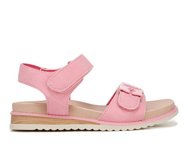 Girls' Dr. Scholls Little Kid & Big Kid Island Original Sandals in Sweet Pink color