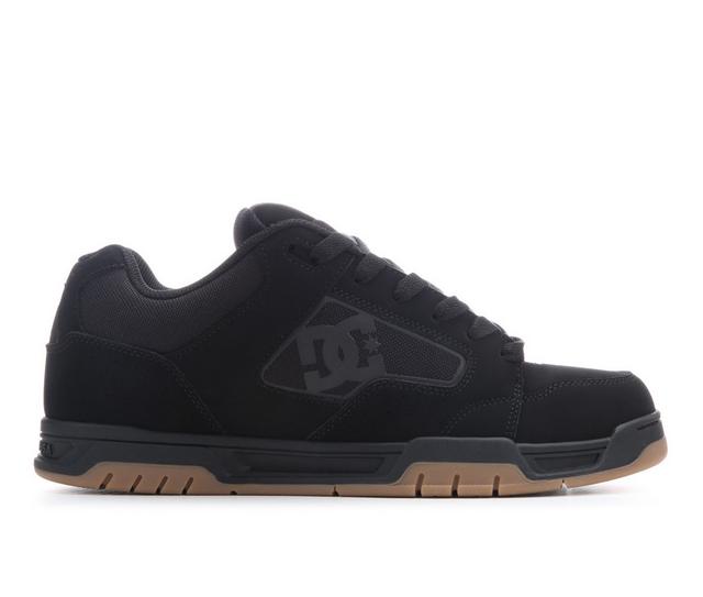 Men's DC Coiler Skate Shoes in Black/Gum color