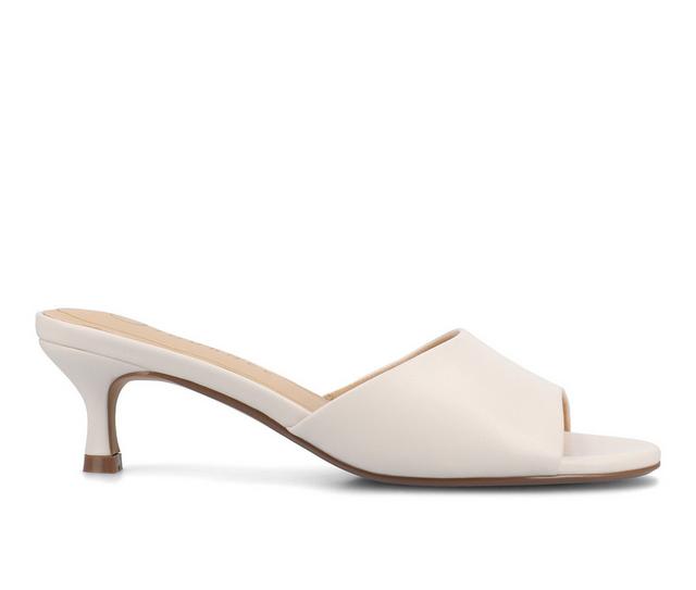 Women's Journee Collection Jeylah Dress Sandals in Bone color