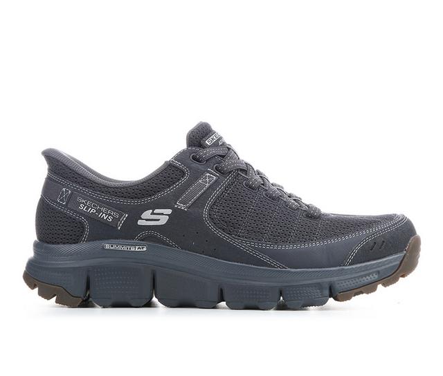 Men's Skechers 237699 Sum AT Slip In Walking Shoes in Charcoal color