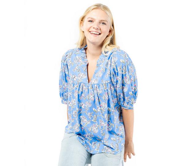 MARY SQUARE Top Maggie in Pretty Petals color