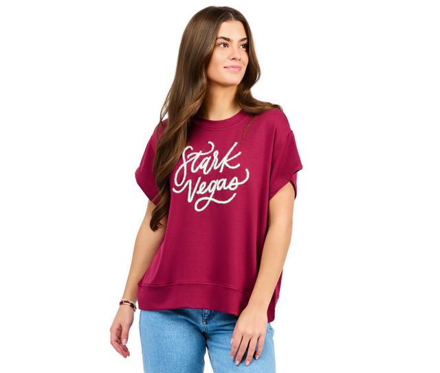 MARY SQUARE Top Emily in STARK VEGAS color