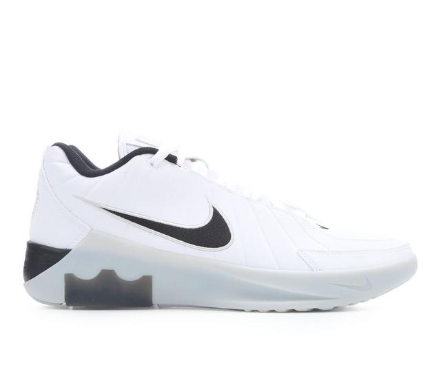 Men's Nike Lebron Witness IX Basketball Shoes in Wht/Blk/Grey color