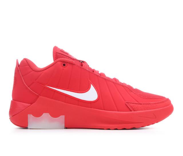 Men's Nike Lebron Witness IX Basketball Shoes in Red color