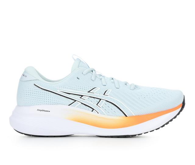 Men's ASICS Gel Excite 11 Running Shoes in Gry/Wht/Orng color