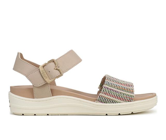 Women's Dr. Scholls Time Off Sky Sport Sandals in Cream/Multi color
