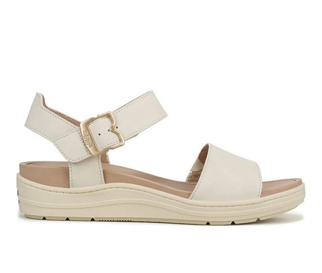 Women's Dr. Scholls Time Off Sky Sport Sandals in White Cap color