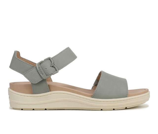 Women's Dr. Scholls Time Off Sky Sport Sandals in Sage Green color