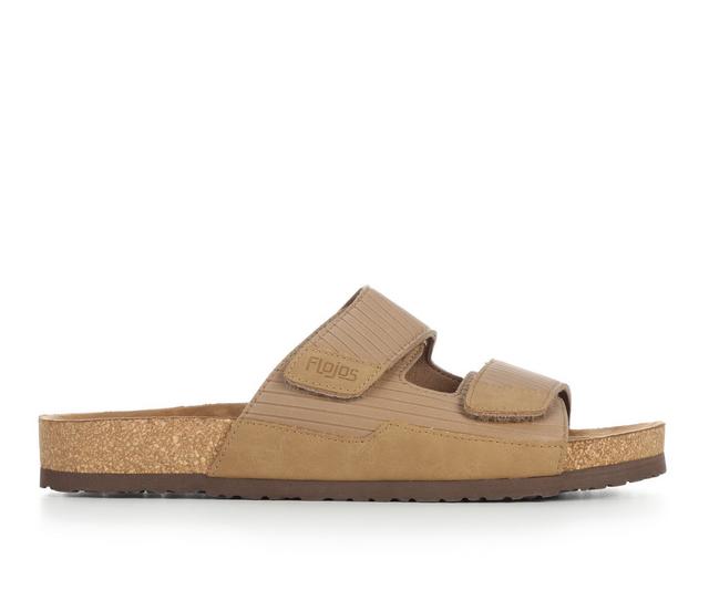 Flojos Stingray Flip-Flops in Tan/Brown color