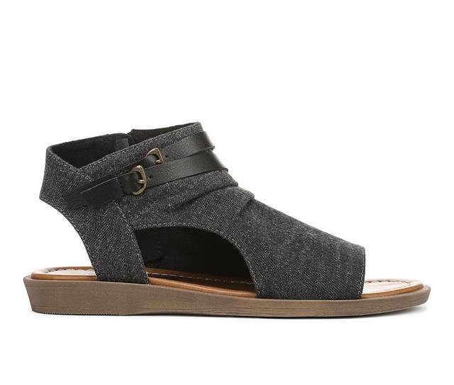Women's Blowfish Malibu Denver Sandals in Charcoal color