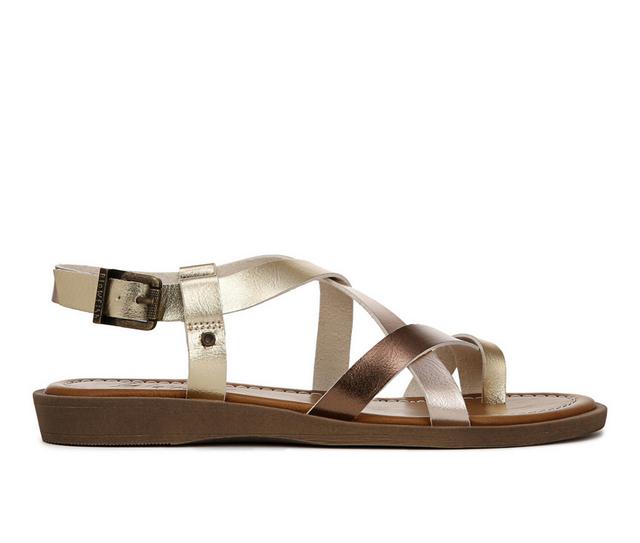 Blowfish Malibu Devon 3 Sandals in Gold/Rose color