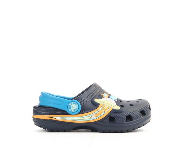 Kids' Crocs Infant & Toddler Classic UFO Lights in Navy color