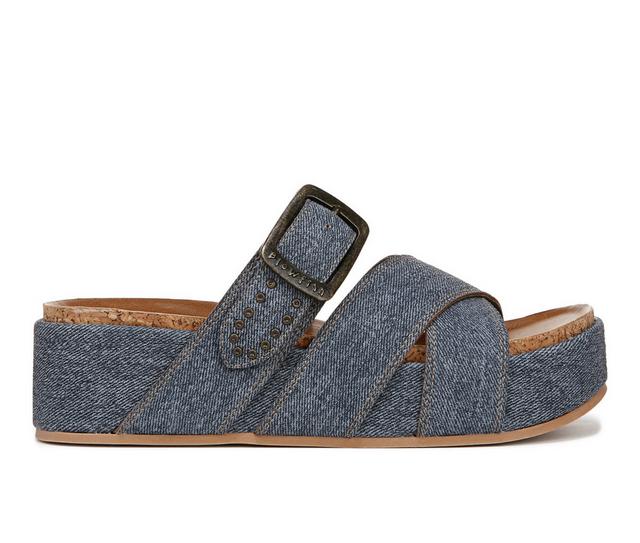 Women's Blowfish Malibu Iris Wedges in Dark Denim color