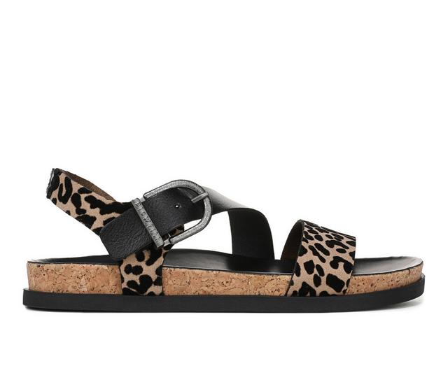 Women's Blowfish Malibu Lance Footbed Sandals in Leopard color