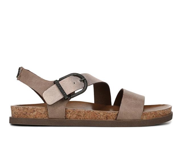 Women's Blowfish Malibu Lance Footbed Sandals in Oak/Maple color