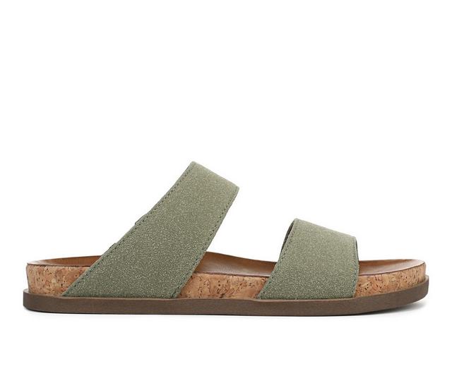 Women's Blowfish Malibu Leah Footbed Sandals in Sage color