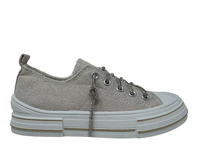 Women's Very G Aman Sparkle Sneakers in Natural color