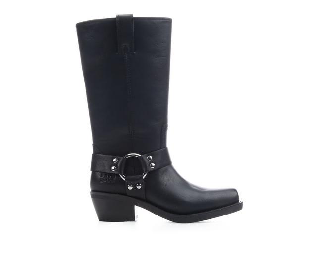 Women's Frye & Co. Lorrie Harness 12 Knee High Boots in Black color