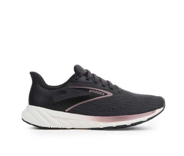 Women's Brooks Anthem 7 Running Shoes in Black/Rose Gold color