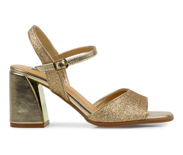 Women's Ninety Union Sophia Dress Sandals in Gold color