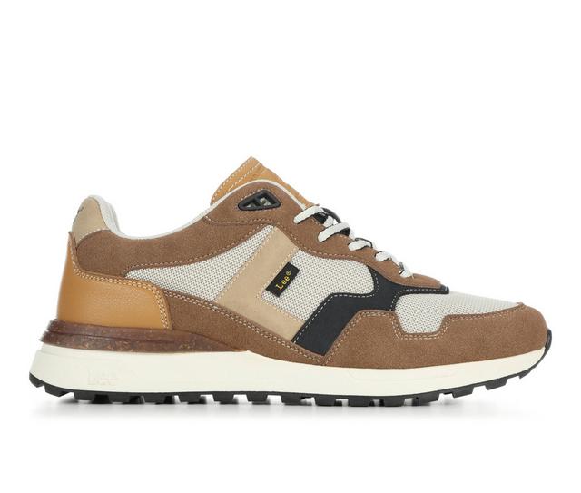 Men's Lee Footwear Damien Casual Shoes in White Onxy/Cub color