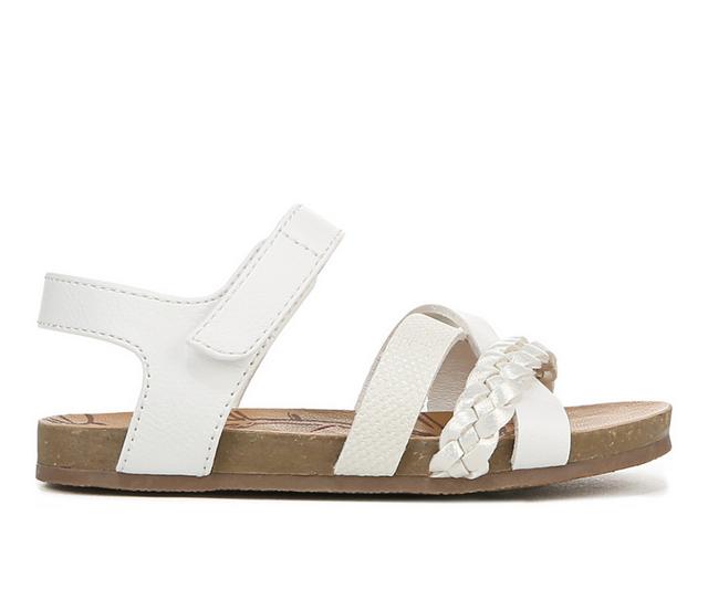 Girls' Blowfish Malibu Gaia-T Sandals in White color