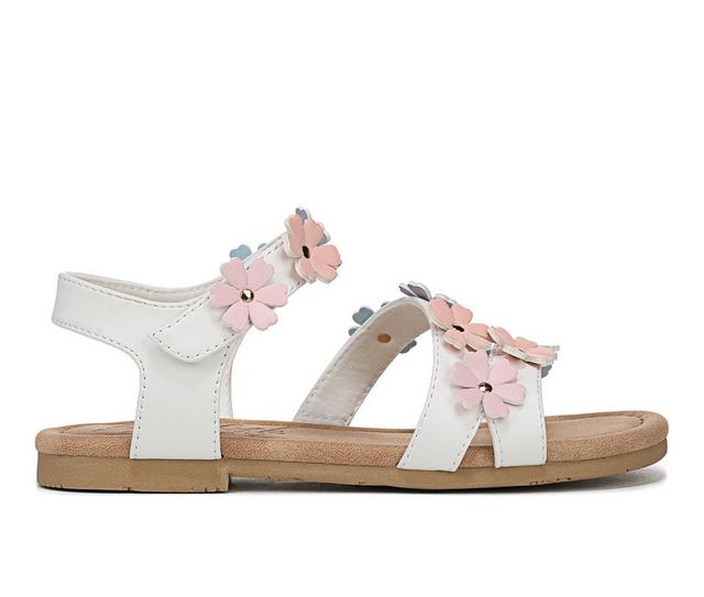 Girls' Blowfish Malibu Little Kid & Big Kid Sunflower-K Sandals in White Multi color