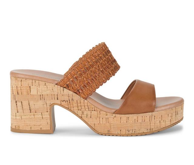 Women's Baretraps Myles Dress Sandals in Dark Caramel color