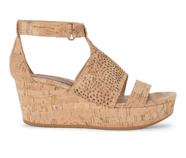 Women's Baretraps Raisie Wedges in Natural cork color