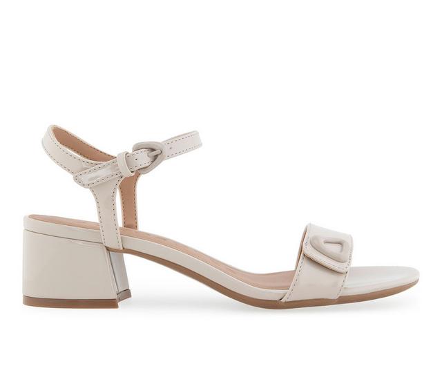 Women's Aerosoles Cairo Pumps in Stone Patent color