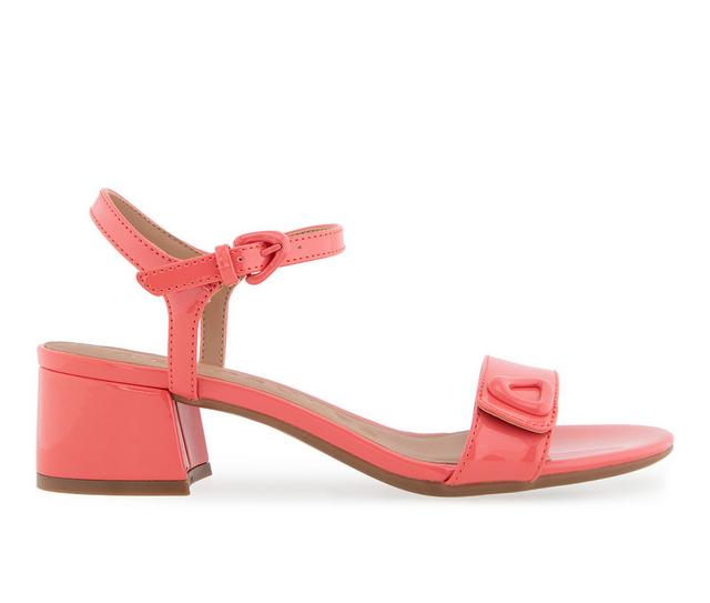 Women's Aerosoles Cairo Pumps in Coral Patent color