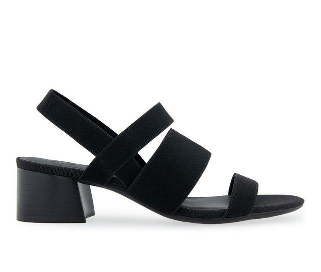 Women's Aerosoles Chara Dress Sandals in Black color