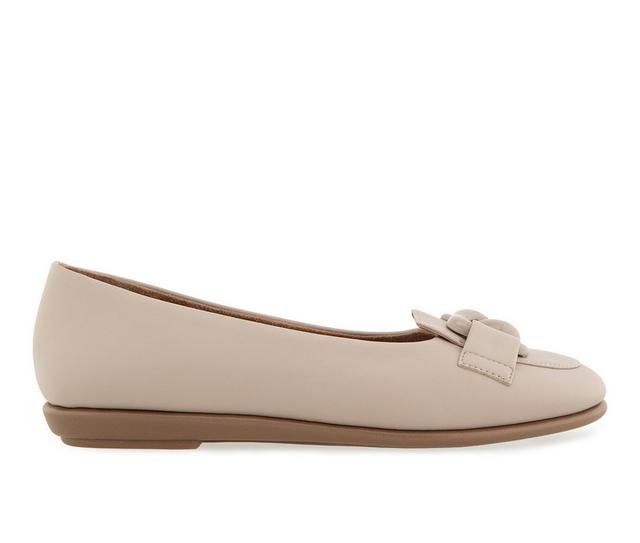 Women's Aerosoles Bell Flats in Stone color
