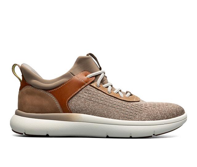 Florsheim Fleet Knit Sneaker Oxfords in Taupe color