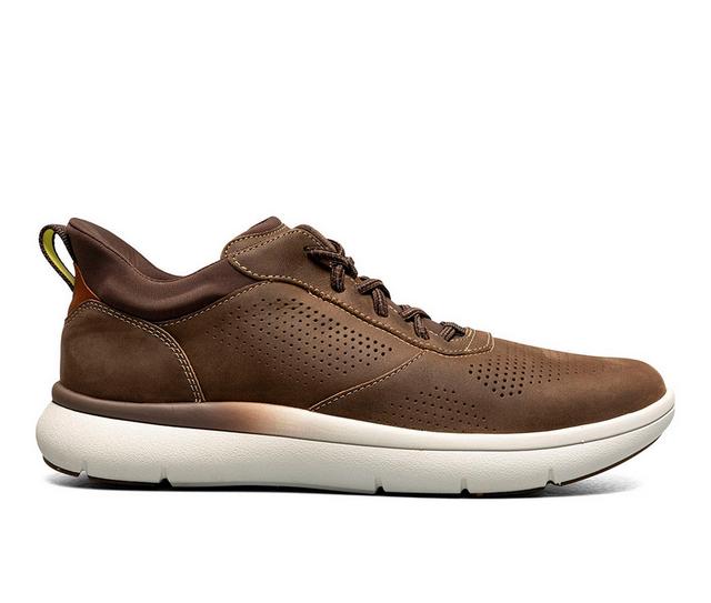 Florsheim Fllet Perf Toe Sneaker Oxfords in Brown Ch50 color