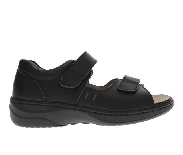 Women's Propet Gemma Outdoor Sandals in Black color