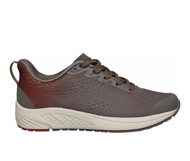 Women's Propet One Evolve Walking Shoes in Morel/Amber color