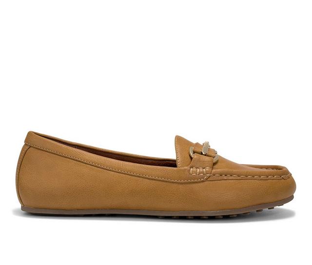 Women's Aerosoles Day-Drive Loafers in Camel color